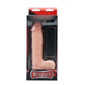 Телесный вибратор-реалистик REALSTUFF 7INCH DONG - 18 см.