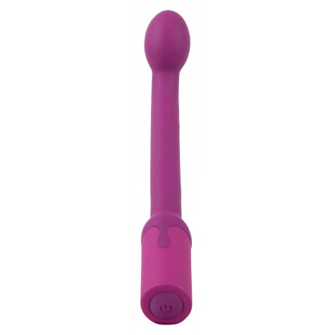 Фиолетовый вибратор G-точки G-SPOT VIBRATOR - 22 см.